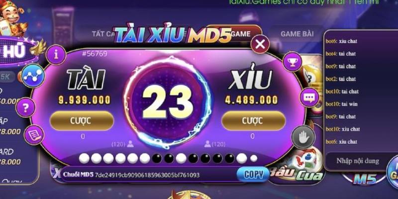 Tổng quan về tài xỉu MD5